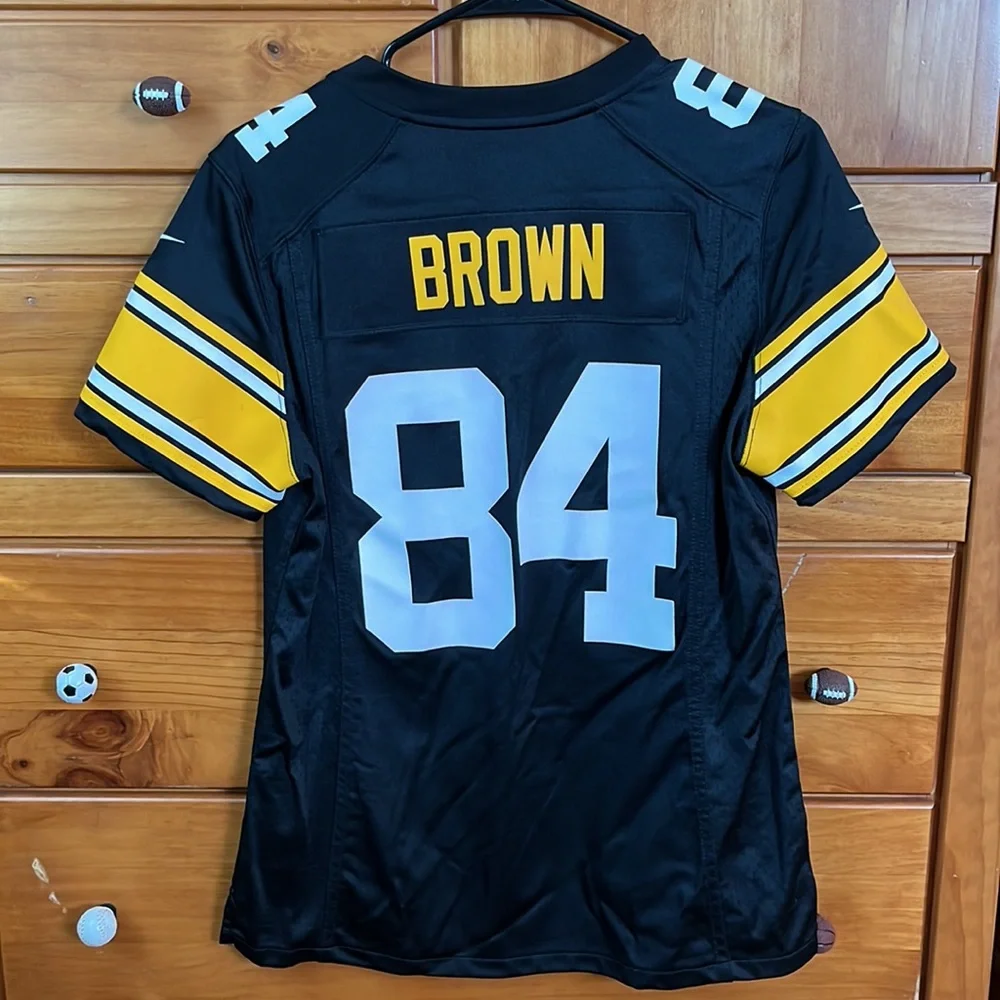 NFL Nike Pittsburg Steelers Antonio Brown Jersey - Picture 1 of 6